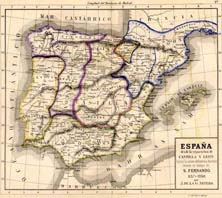 Así era España hacia el año 1200